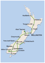 Rundreise - Neuseelands Natur