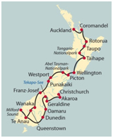 Rundreise Neuseeland